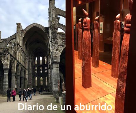Por las rutas de Valonia, la Abadía de Villers-la-ville y la Fundación Folon Por las rutas de Valonia, la Abadía de Villers-la-ville y la Fundación Folon