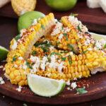 choclos con manteca queso corn ribs elote