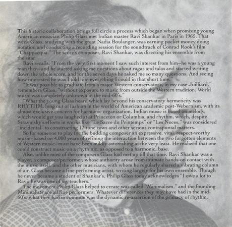 Ravi Shankar & Philip Glass - Passages (1990)