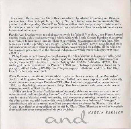 Ravi Shankar & Philip Glass - Passages (1990)