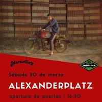 Concierto de Alexanderplatz en Maravillas Club