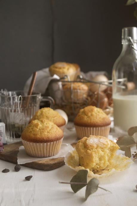 Magdalenas Caseras de Nata y Chocolate #Asaltablogs {Trasteamos en mi cocina}