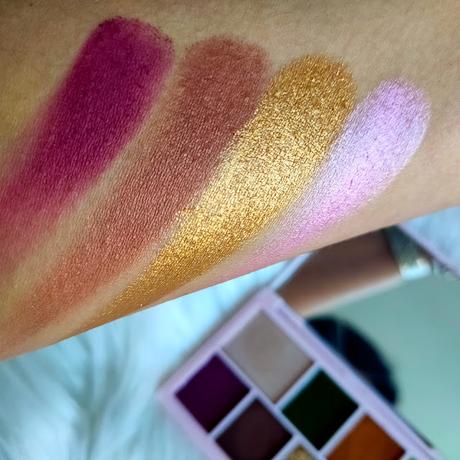 Paleta Turkish Delights de Revolution | Reseña, swatches y 3 looks con ella 06