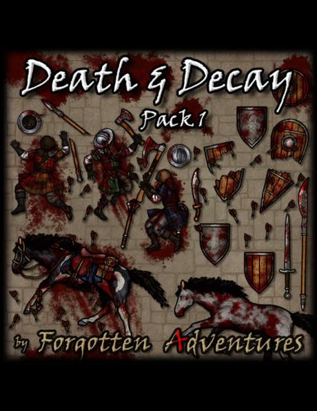 Death & Decay pack I y II, de ForgottenAdventures