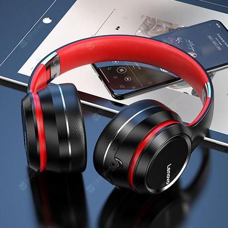 «Lenovo HD200 Bluetooth Headphone Wireless Bluetooth Headphones Stable Transmission Noise Reduction»