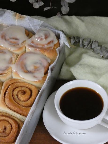 Rollos de Canela o Cinnamon Rolls