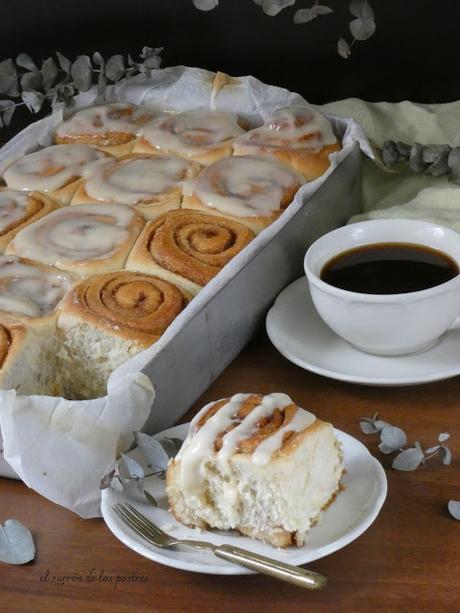 Rollos de Canela o Cinnamon Rolls