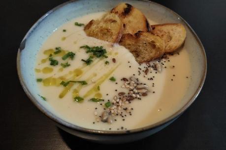 Crema de hinojo, nabo y jengibre Crema de hinojo, nabo y jengibre