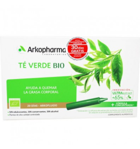 Arkofluido Te Verde Bio 20 Ampollas Oferta