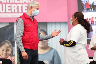 EL SALARIO ROSA ES UN APOYO IMPORTANTE PARA LAS FAMILIAS MEXIQUENSES DURANTE LA PANDEMIA: ALFREDO DEL MAZO