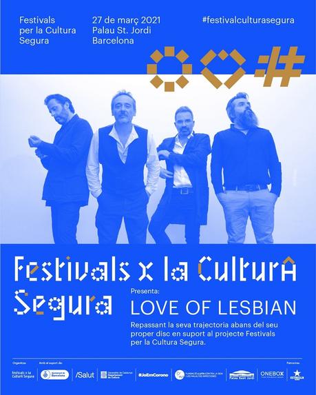 Love of Lesbian darán un concierto para 5.000 personas sin distancia social en Barcelona el 27 de marzo
