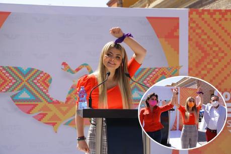 Marverly Costanzo arranca su campaña rumbo a la gubernatura de SLP