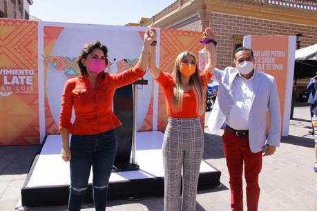 Marverly Costanzo arranca su campaña rumbo a la gubernatura de SLP