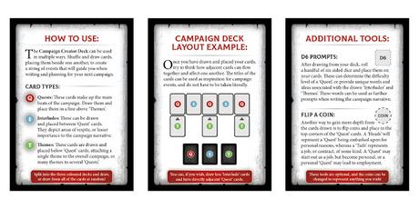 Campaign Creator Deck, de Shieldice Studio