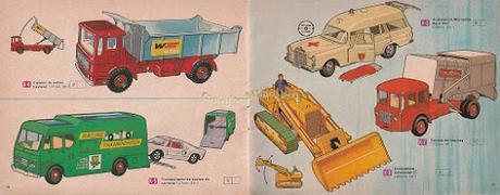 Catálogo de la Serie King Size de Matchbox del año 1970
