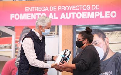 PROGRAMA DE FOMENTO DE PROYECTOS AL AUTOEMPLEO PERMITIRÁ FORTALECER LA ECONOMÍA DE LAS FAMILIAS MEXIQUENSES: ALFREDO DEL MAZO