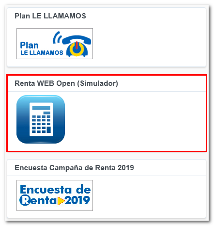Como realizar una simulación de nuestra declaración de la renta: Renta Web Open Como realizar una simulación de nuestra declaración de la renta: Renta Web Open
