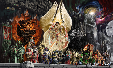 La vuelta de los Primarcas (Fan-made Art)