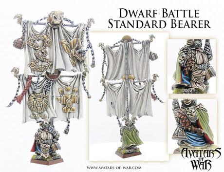 AoW: PortaESTANDARTE Enano y dos días de 30% dto en todo!