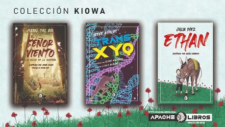 Nueva colección en Apache Libros: KIOWA, fantasía y ciencia ficción para lectores infantil-juvenil