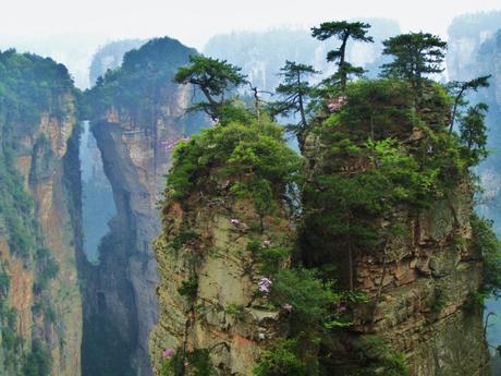 La gran Reserva Zhangjiajie y el increíble Monte Tianzi China