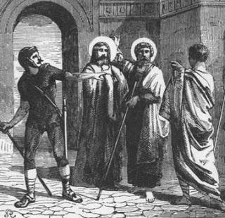 Por devoción a los mártires, al martirio.