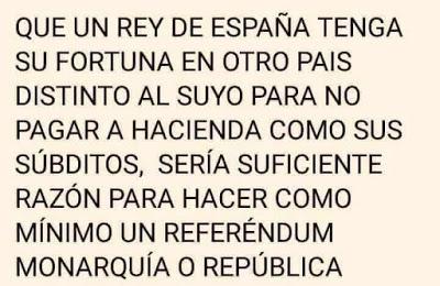 ¿De qué sirve una monarquía que no sirve?