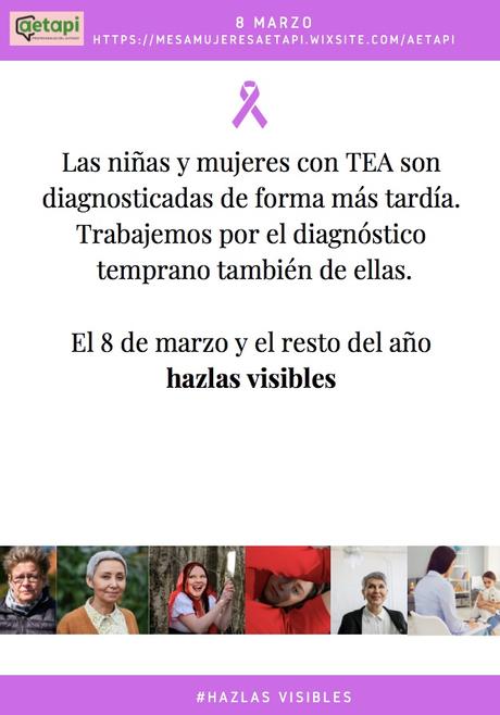 8 de marzo de 2021. Autismo en femenino. 8 de marzo de 2021. Autismo en femenino.