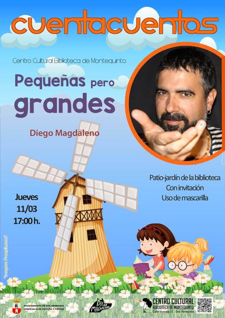 Las Bibliotecas Cuentan: “Pequeñas pero Grandes” – Diego Magdaleno