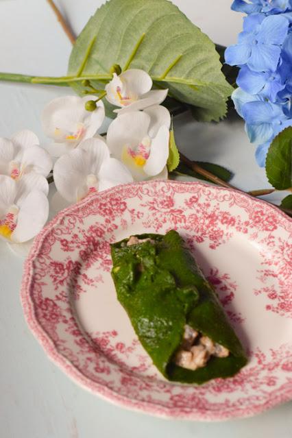 Crepes Veganos de Espinacas