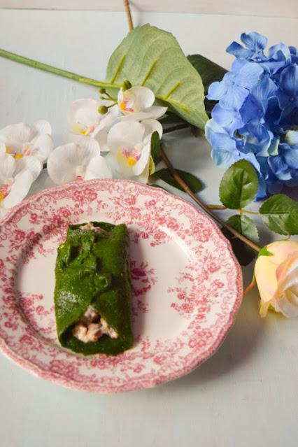 Crepes Veganos de Espinacas