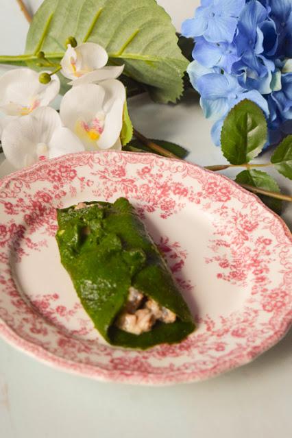 Crepes Veganos de Espinacas