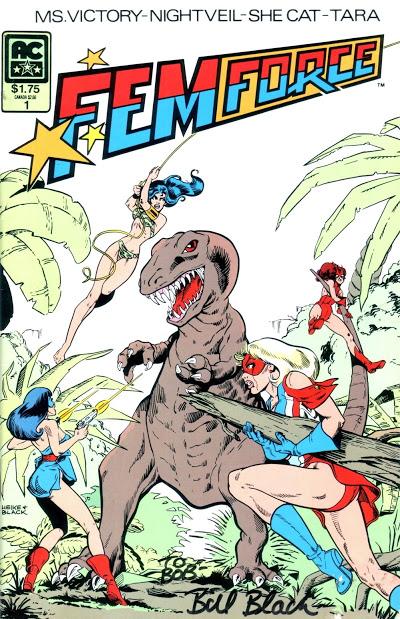Femforce y Dinosaur Girl, heroínas empoderadas