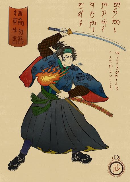 Señor de los Anillos a la japonesa (Ergo_art ~)