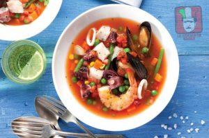 Sopa de Mariscos. Sopa de Mariscos