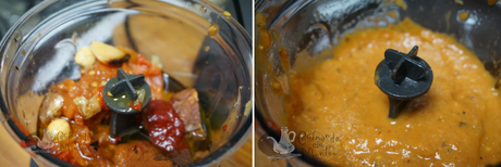 Calçots al horno con salsa romesco