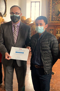 IMP PREMIÓ A GERENTE DE CASA GANGOTENA CON EL MERITO “GUARDIÁN DEL PATRIMONIO CULTURAL DEL DISTRITO METROPOLITANO DE QUITO”