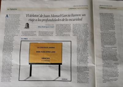 ´EL DELATOR´, DE JUAN-MANUEL GARCÍA RAMOS: UN VIAJE A LAS PROFUNDIDADES DE LA OSCURIDAD.