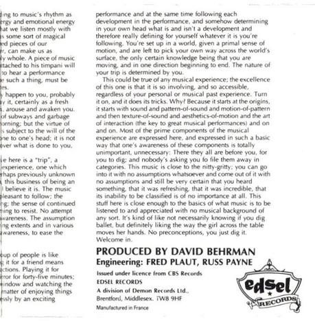 Terry Riley - In C (1964 - 1989) Terry Riley - In C (1964 - 1989)