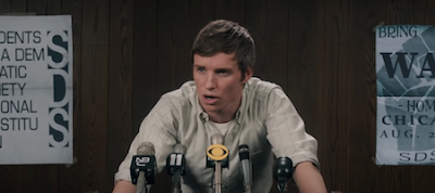 Eddie Redmayne (Tom Hayden)