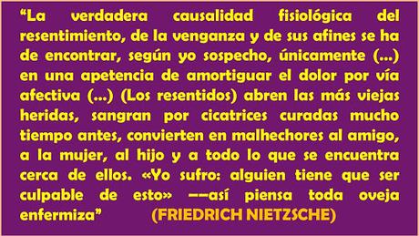 EL PAPEL DEL RESENTIMIENTO EN LA HISTORIA