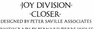 PORTADAS DEL ROCK 2 – CLOSER | JOY DIVISION (1980)