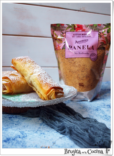 Mini strudel de manzana