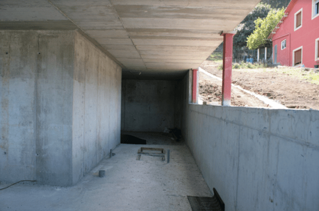 Diario de obra: losa maciza de hormigón sobre pilares metálicos