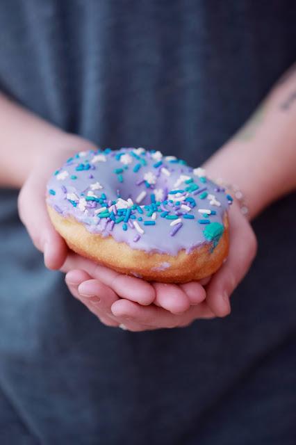 Donut con glaseado