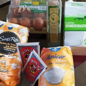 Los ingredientes necesarios para hacer las magdalenas clásicas con Mambo de Cecotec