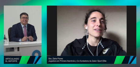 Nuevo proyecto de la futbolista del Rayo, Zaïra Flores, para la prevención de lesiones articulares