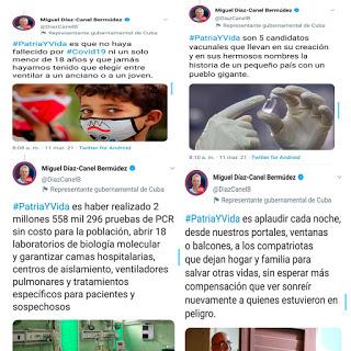 Patria y Vida es convicción de Cuba