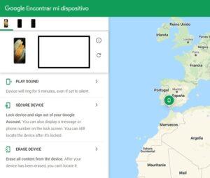 Cómo encontrar tu móvil con Google