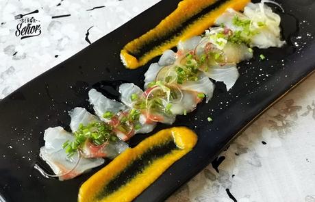 Tiradito de dorada, receta peruana Tiradito de dorada, receta peruana